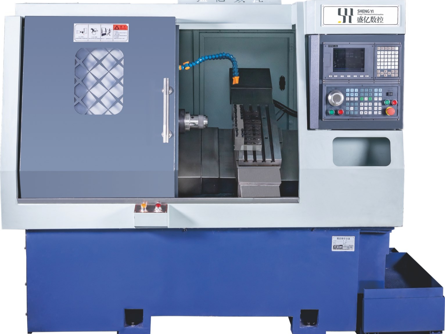 盛億數(shù)控告訴您，車銑復(fù)合數(shù)控車床使用中的優(yōu)點(diǎn)有哪些?